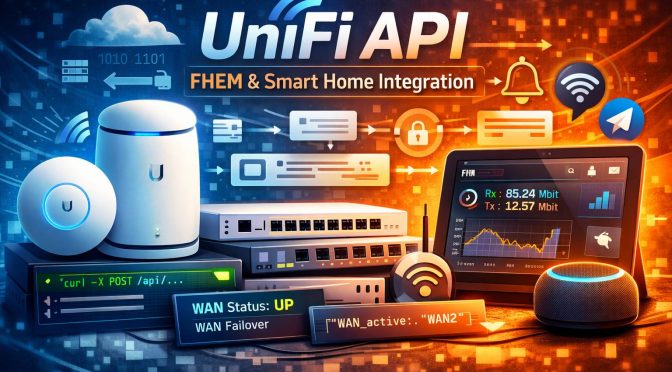 FHEM Unifi Integration und Monitoring