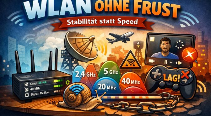 WLAN ohne Frust – Stabilität schlägt Speed