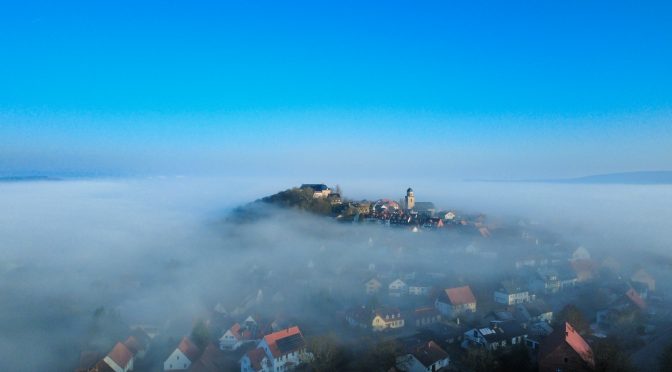 Rhoden im Nebel…