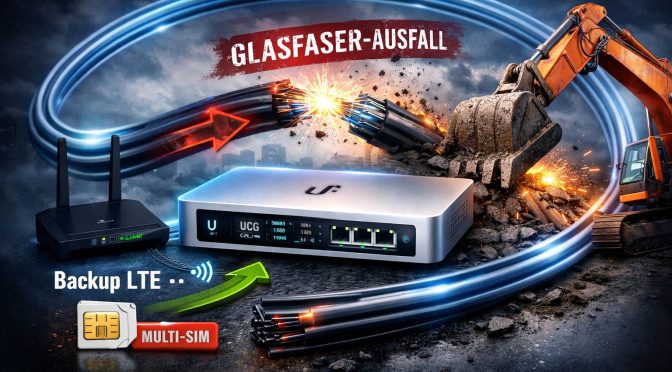 Fallback statt Steinzeit – UniFi Cloud Gateway Ultra + TP-Link LTE als Backup-Kombi